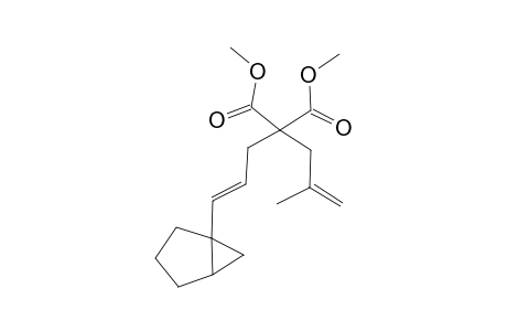 (E)-Dimethyl 2-(3-(bicyclo[3.1.0]hexan-1-yl)allyl)-2-(2-methylallyl)malonate