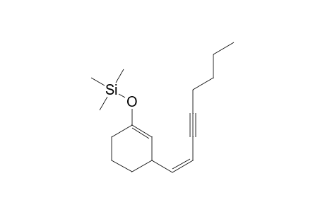 Trimethyl({3-[(1Z)-1-octen-3-ynyl]-1-cyclopenten-1-yl}oxy)silane