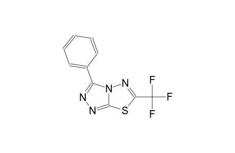 [1,2,4]triazolo[3,4-b][1,3,4]thiadiazole, 3-phenyl-6-(trifluoromethyl)-
