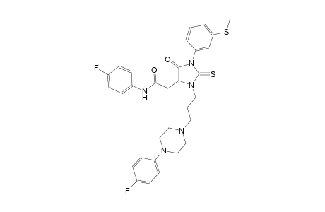 4-imidazolidineacetamide, N-(4-fluorophenyl)-3-[3-[4-(4-fluorophenyl)-1-piperazinyl]propyl]-1-[3-(methylthio)phenyl]-5-oxo-2-thioxo-