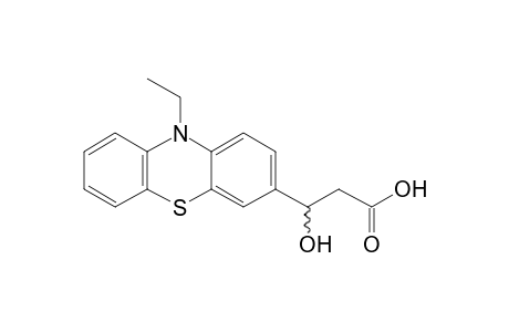 3-Hydroxy-3-(10-ethyl-10H-phenothiazin-3-yl)propanoic acid