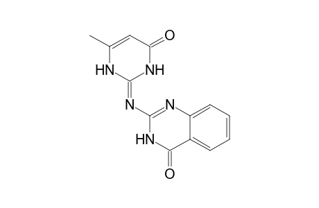 2-{[(2Z)-6-Methyl-4-oxo-3,4-dihydropyrimidin-2(1H)-ylidene]amino}quinazolin-4(3H)-one