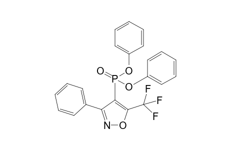 4-Diphenoxyphosphoryl-3-phenyl-5-(trifluoromethyl)-1,2-oxazole