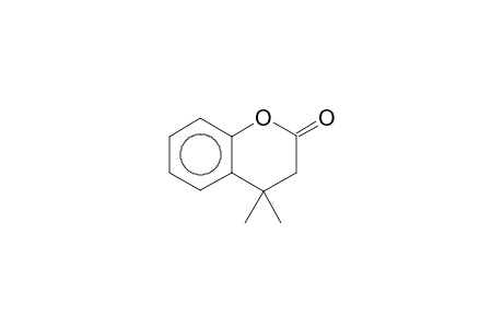2H-1-Benzopyran-2-one, 3,4-dihydro-4,4-dimethyl-