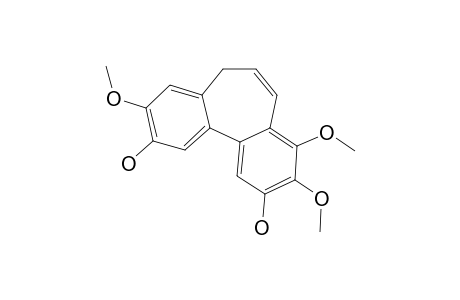3,8,9-TRIMETHOXY-5-H-DIBENZO-[A,C]-CYClOHEPTENE-2,10-DIOL