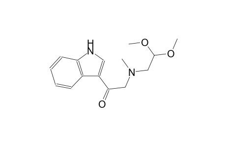 2-[(2,2-dimethoxyethyl)(methyl)amino]-1-(1H-indol-3-yl)ethanone