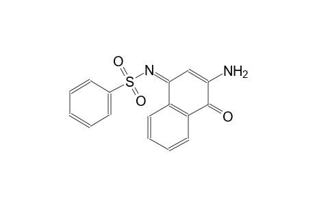 benzenesulfonamide, N-[(1Z)-3-amino-4-oxonaphthalenylidene]-