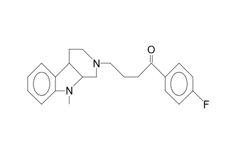 trans-2-[4-Oxo-4-(4-fluoro-phenyl)-butyl]-N-methyl-1,2,3,4,9a,9b-hexahydro-B-carboline