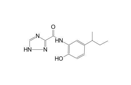 1H-1,2,4-triazole-3-carboxamide, N-[2-hydroxy-5-(1-methylpropyl)phenyl]-