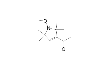 Ethanone, 1-(2,5-dihydro-1-methoxy-2,2,5,5-tetramethyl-1H-pyrrol-3-yl)-