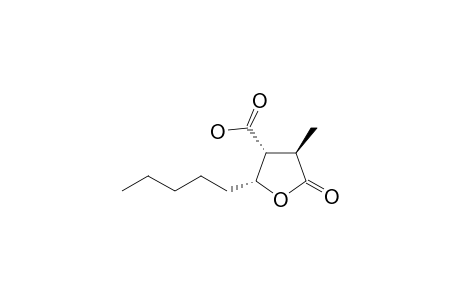 (2R,3R,4R)-2-amyl-5-keto-4-methyl-tetrahydrofuran-3-carboxylic acid