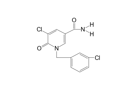 5-CHLORO-1-(m-CHLOROBENZYL)-1,6-DIHYDRO-6-OXONICOTINAMIDE