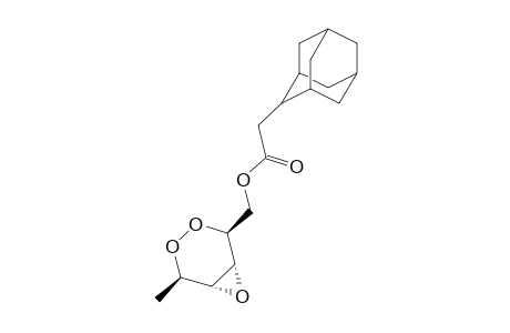 (+/-)-[(1aR,2S,5R,5aS)-5-Methylperhydrooxireno[2,3-d][1,2]dioxin-2yl]methyl 2-adamantylacetate