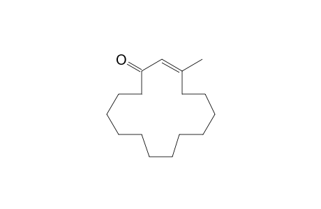(2Z)-3-methyl-1-cyclopentadec-2-enone