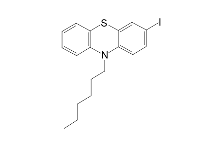 10-Hexyl-3-iodo-10H-phenothiazine
