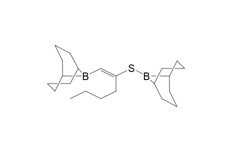 1-Hexene, 1-(9-borabicyclo[3.3.1]non-9-yl)-2-(9-borabicyclo[3.3.1]non-9-ylthio)-