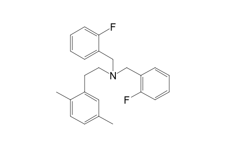 N,N-Bis(2-fluorobenzyl)-2,5-dimethylbenzeneethanamine