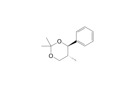 (4R,5R)-2,2,5-Trimethyl-4-phenyl-1,3-dioxane
