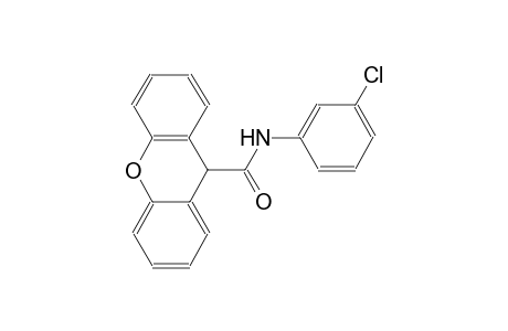 N-(3-chlorophenyl)-9H-xanthene-9-carboxamide