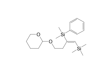 Silane, [2-(dimethylphenylsilyl)-4-[(tetrahydro-2H-pyran-2-yl)oxy]-1-butenyl]trimethyl-, (E)-
