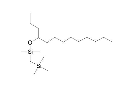 Dimethyl[(trimethylsilyl)methyl]silyl 1-propyldecyl ether