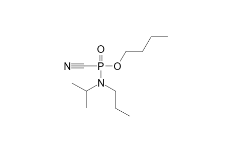 O-butyl N-isopropyl N-propyl phosphoramidocyanidate