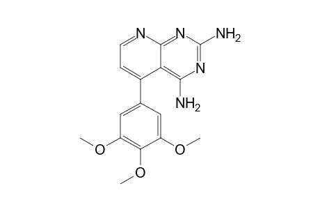 2,4-Diamino-5-(3,4,5-trimethoxyphenyl)pyrido[2,3-d]pyrimidine