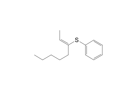 Benzene, [(1-ethylidenehexyl)thio]-