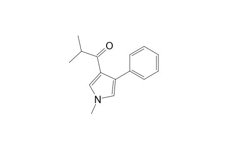 1-Propanone, 2-methyl-1-(1-methyl-4-phenyl-1H-pyrrol-3-yl)-