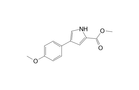 Methyl 4-(p-methoxyphenyl)-1H-pyrrole-2-carboxylate