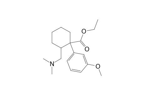 2-[(dimethylamino)methyl]-1-(3-methoxyphenyl)-1-(ethylcarboxy)cyclohexane