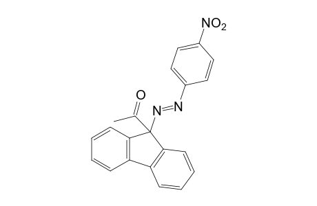 methyl 9-(p-nitrophenylazo)-9-fluorenyl ketone