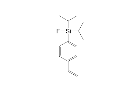 poly{4-[bis(isopropyl)fluorosilyl]}styrene resin