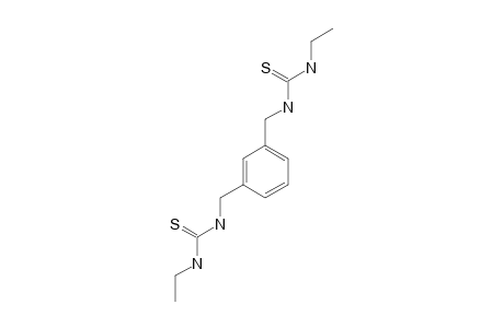 3-ethyl-1-[3-[(ethylthiocarbamoylamino)methyl]benzyl]thiourea