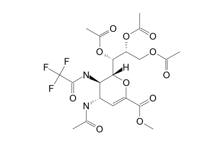 METHYL-4-ACETAMIDO-2,6-ANHYDRO-5-(2,2,2-TRIFLUOROACETAMIDO)-7,8,9-TRI-O-ACETYL-3,4,5-TRIDEOXY-D-GLYCERO-D-GALACTO-NON-2-ENONATE