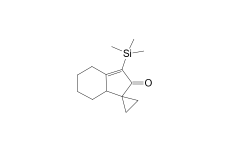 1',4',5',6',7',7'a-Hexahydro-3'-trimethylsilylspiro(cyclopropane-1,1'-inden-2'-one