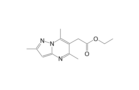 (2,5,7-Trimethyl-pyrazolo[1,5-a]pyrimidin-6-yl)-acetic acid ethyl ester