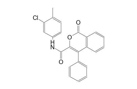N-(3-chloro-4-methylphenyl)-1-oxo-4-phenyl-1H-isochromene-3-carboxamide