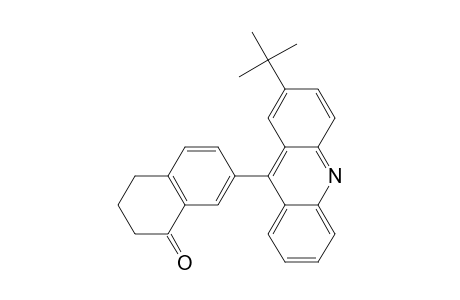 1(2H)-Naphthalenone, 7-[2-(1,1-dimethylethyl)-9-acridinyl]-3,4-dihydro-