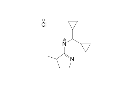 Dicyclopropylmethyl(3-methyl-4,5-dihydro-3H-pyrrol-2-yl)amine hydrochloride