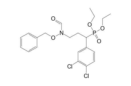 DIETHYL-[3-[N-(BENZYLOXY)-FORMAMIDO]-1-(3,4-DICHLOROPHENYL)-PROPYL]-PHOSPHONATE