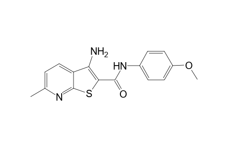3-Amino-N-(4-methoxyphenyl)-6-methylthieno[2,3-b]pyridine-2-carboxamide