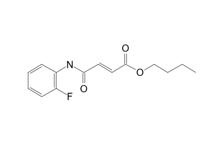 Fumaric acid, monoamide, N-(2-fluorophenyl)-, butyl ester