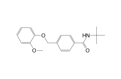 N-(tert-butyl)-4-[(2-methoxyphenoxy)methyl]benzamide