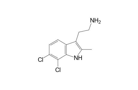 2-(6,7-Dichloro-2-methyl-1H-indol-3-yl)ethanamine