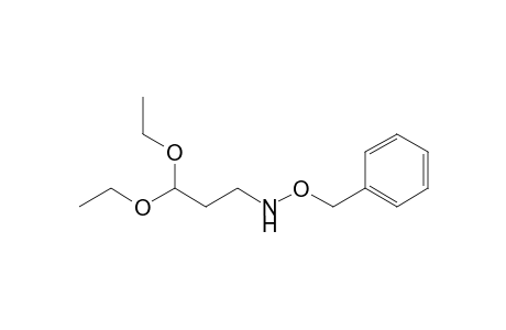 3,3-Diethoxypropylbenzyloxyamine