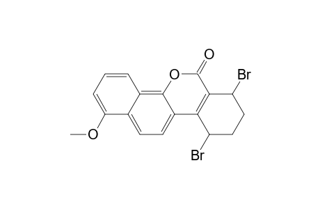 7,10-dibromo-1-methoxy-7,8,9,10-tetrahydrobenzo[d]naphtho[1,2-b]pyran-6-one