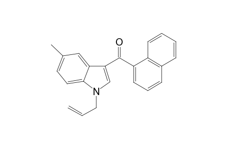 1-Allyl-5-methyl-3-(1-naphthoyl)-1H-indole