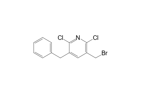 2,6-Dichloro-3-benzyl-5-bromomethylpyridine