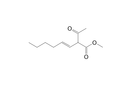 (E)-2-acetyl-3-octenoic acid methyl ester